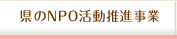 ����NPO��ư��ʻ���