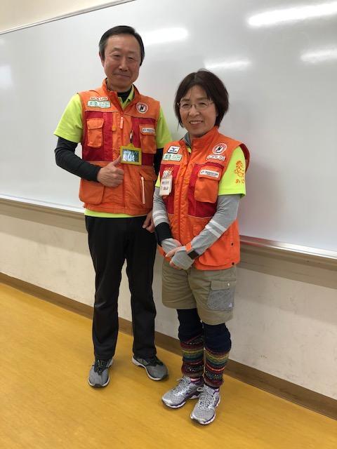 代表理事の河内さんと理事の坂野さんの写真