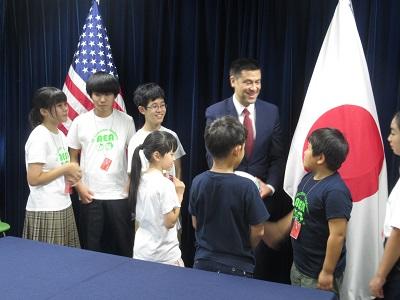 AEA大使館訪問の様子7